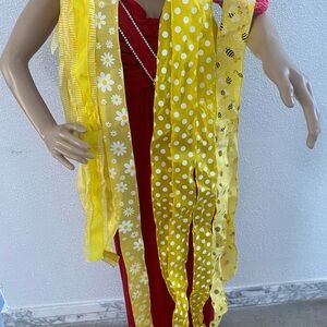 HOBBY LOBBY LOT OF YELLOW RIBBON 30 FT